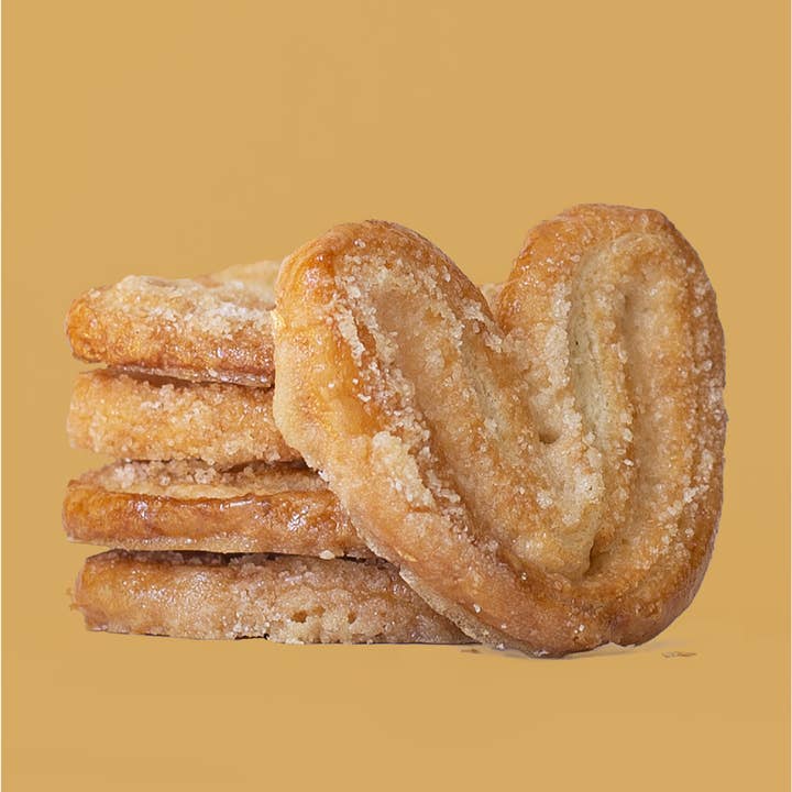 La Monarca Bakery - Wholesale Cookie - Orejitas Cookies (Mini Palmiers) 3.4 oz