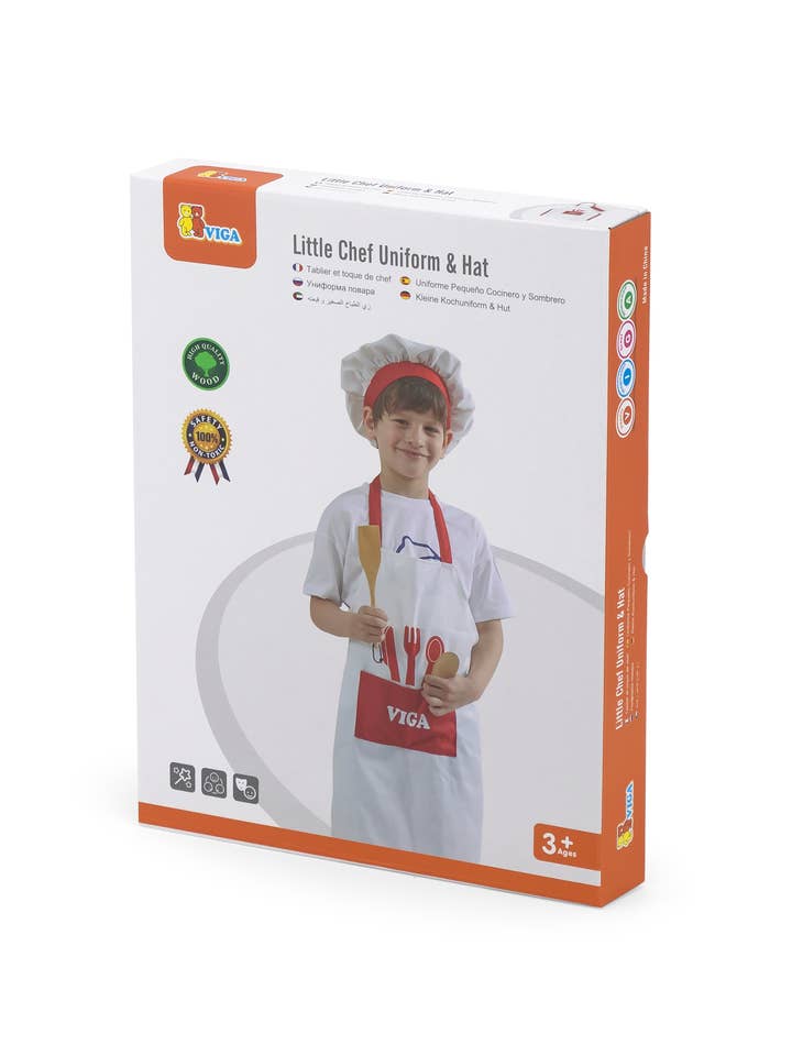 Trade Toys Limited - Wholesale Costume – Child - Viga Chef Uniform & Hat7