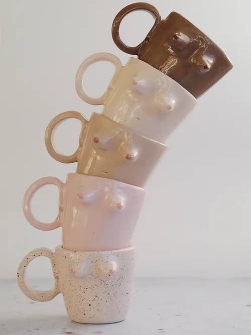 Alfonsina Bekerset x4 voor wholesale door Vivas Ceramica