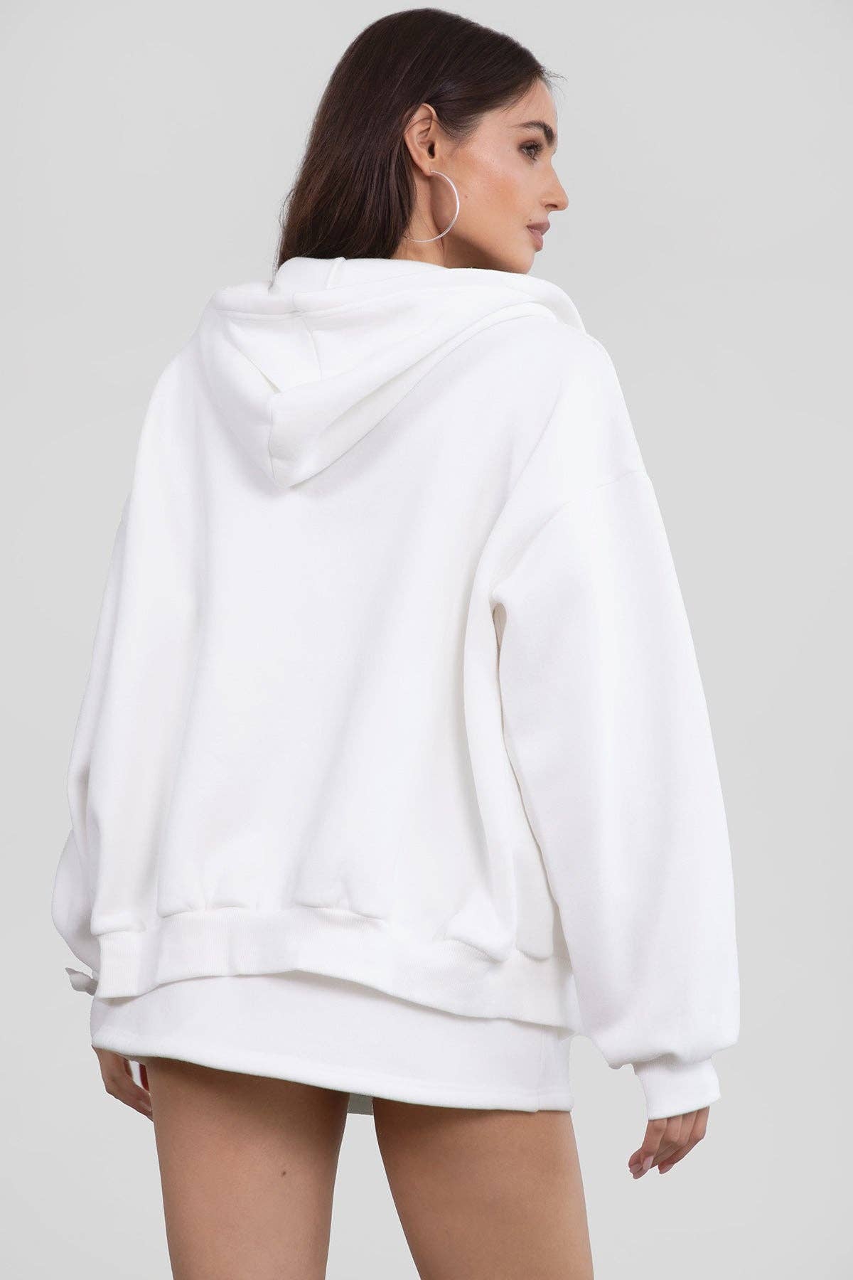 TICTOC - Wholesale Hoodie - Women's - Plus Size Oversized Loose Fit Hoodie TH29489X12