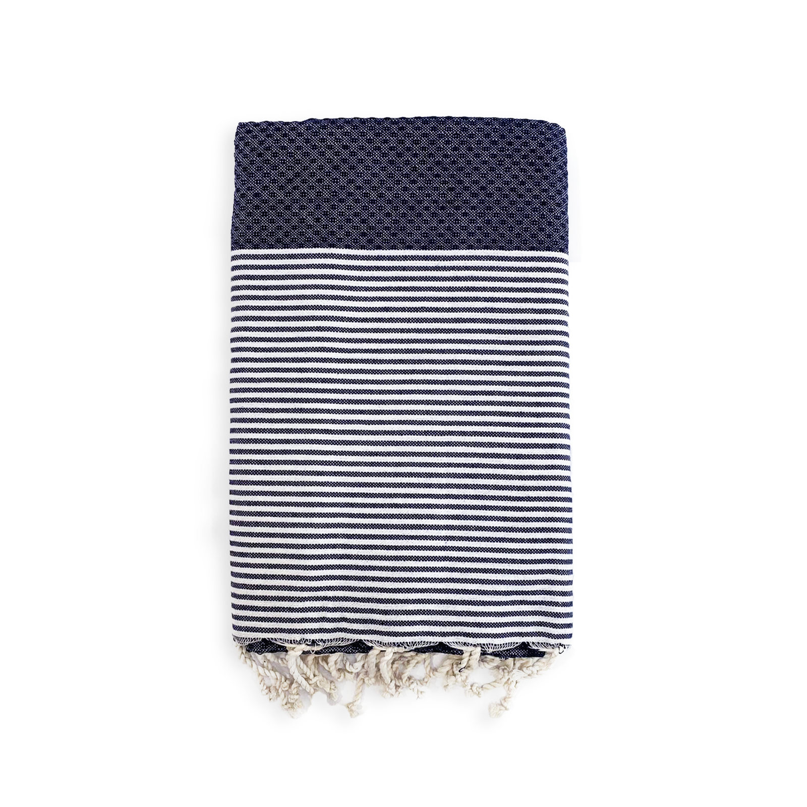 Le comptoir de la plage - Wholesale Beach Towel - Flat traditional fouta "MIKANDA"  100x200 or 200x2008