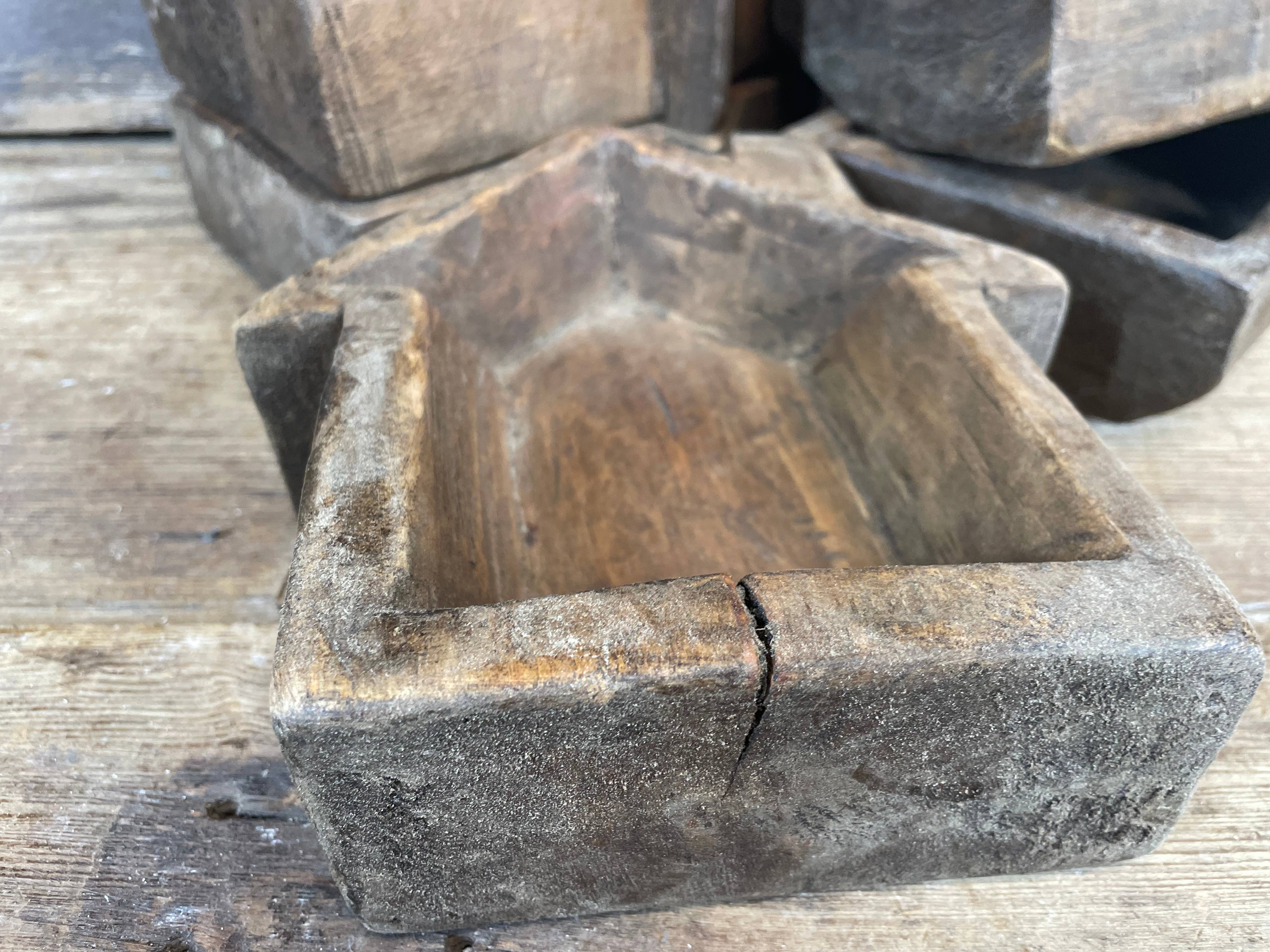 My Amigos Imports - Wholesale Decorative Plate/Dish/Bowl - NFC House-WH5P-6x7-Not for Candles-House Dough Bowl-Waxed3