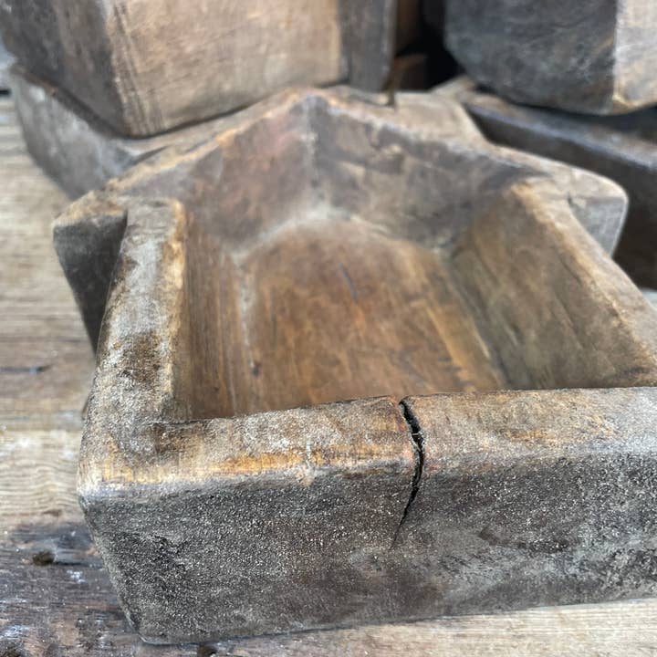 My Amigos Imports - Wholesale Decorative Plate/Dish/Bowl - NFC House-WH5P-6x7-Not for Candles-House Dough Bowl-Waxed3