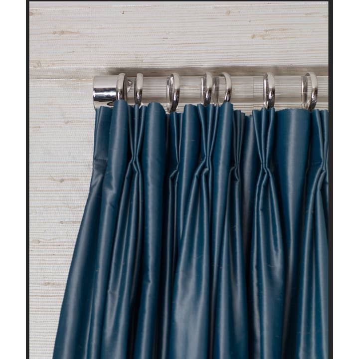 LuxHoldups - Wholesale Curtain Rod - Lucite and Brass Curtain Rod with Optional Hardware3