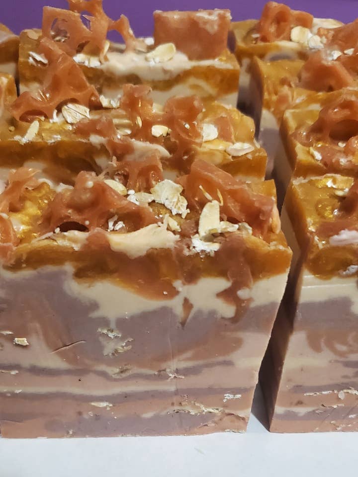 Oatmeal Milk & Honey Soap Bar for wholesale by Barelux Spa Care