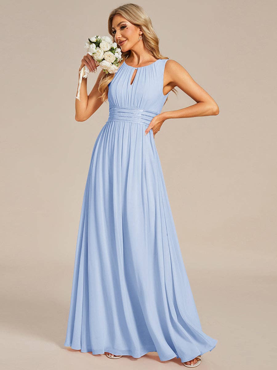 Ever-Pretty – wholesale Gown – Women's – Elegant Pleated Sequin Bridesmaids Dress19