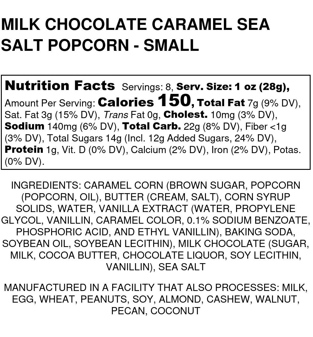 Bedford Candies - Wholesale Popcorn - Milk Caramel Sea Salt Gourmet Popcorn2