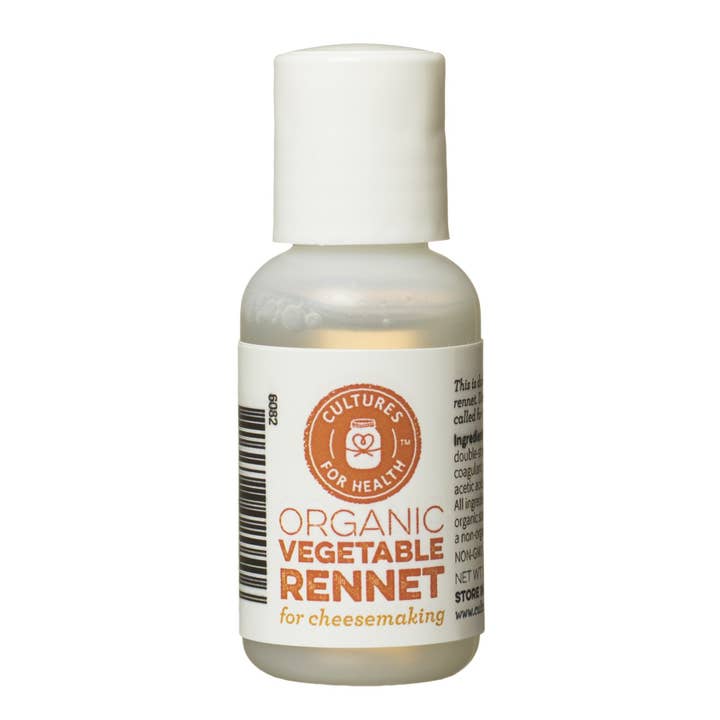 Cultures for Health - Wholesale Cheese - Organic Liquid Vegetable Rennet (8 Count Case Pack)