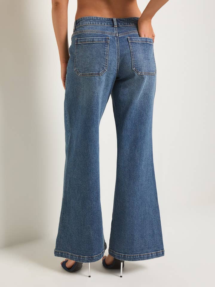 Seventy Eight and Sunny (SEAS) - Wholesale Jeans - Women's - Nomad Flare Jean6