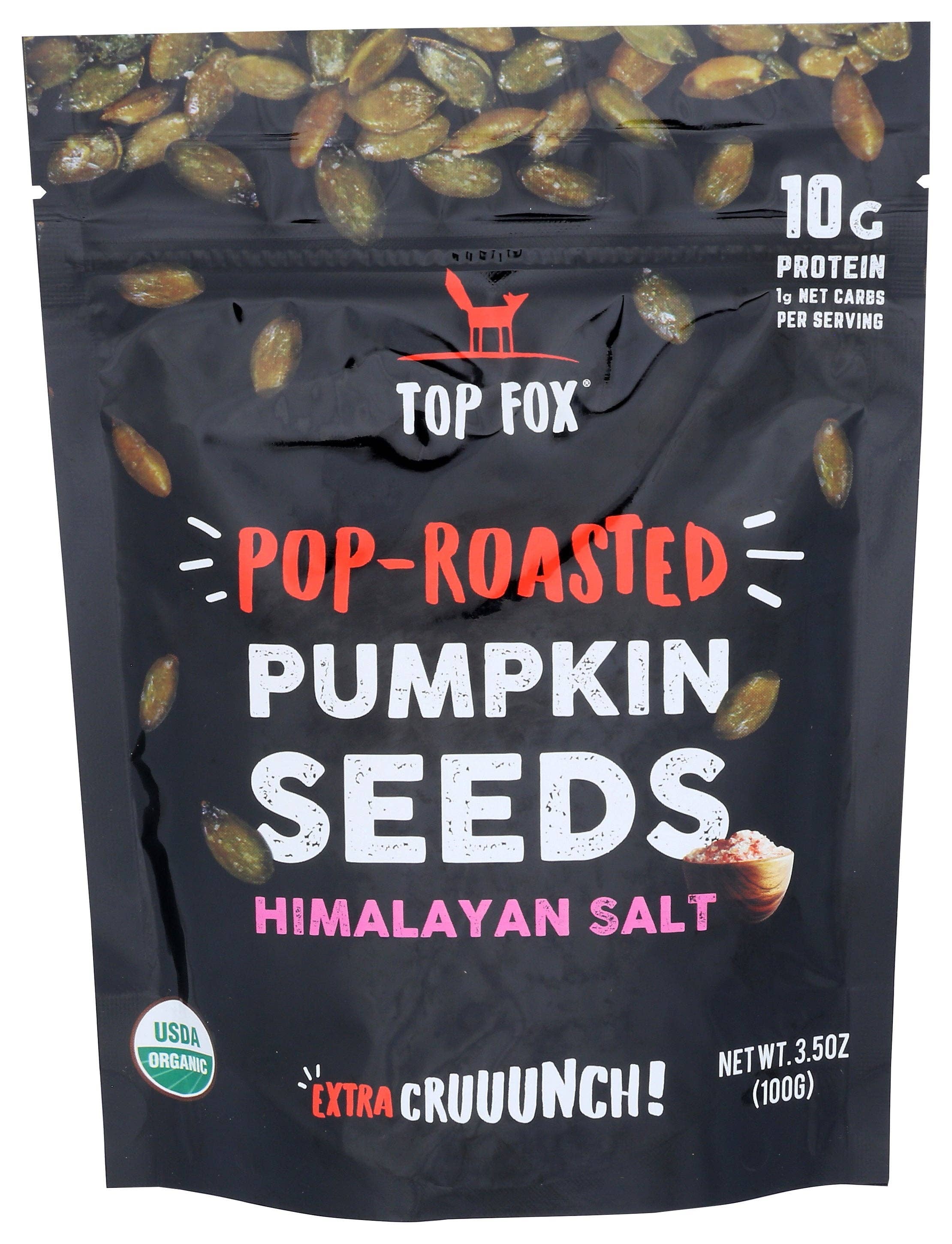 Everyday Supply Co - Wholesale Nuts - TOP FOX SEEDS PMPKN POP RSTD HIMA - Case of 60