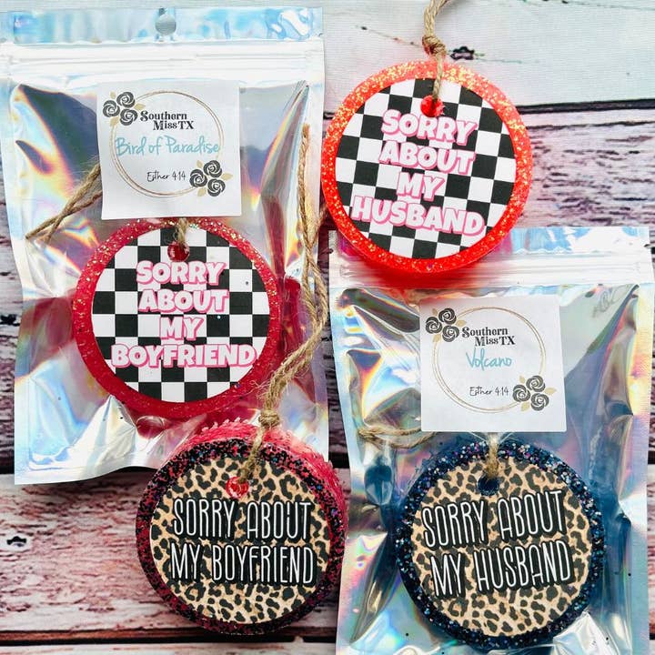 Vente en gros - Désolé pour la voiture de mon mari/petit ami pour la vente par Southern Miss Tx