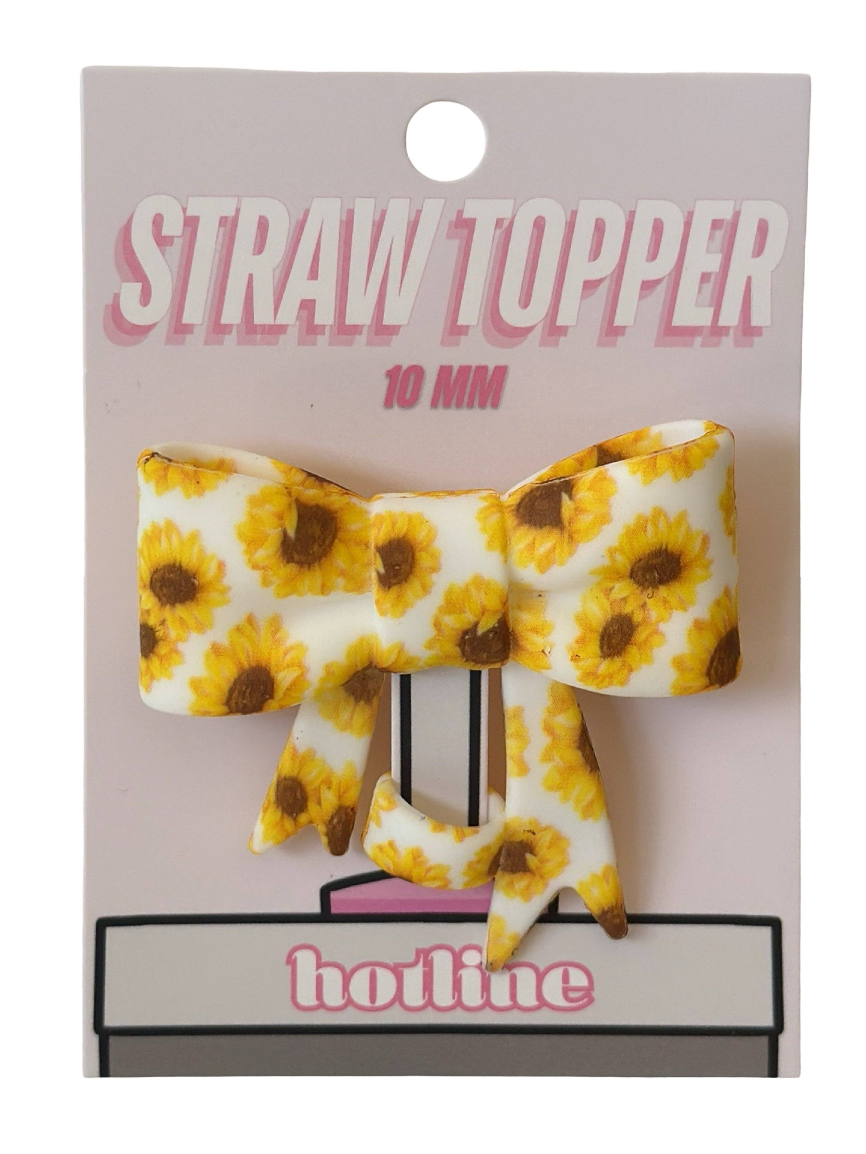Shop Hotline - Wholesale Drink Topper - Large Bow Straw Toppers33