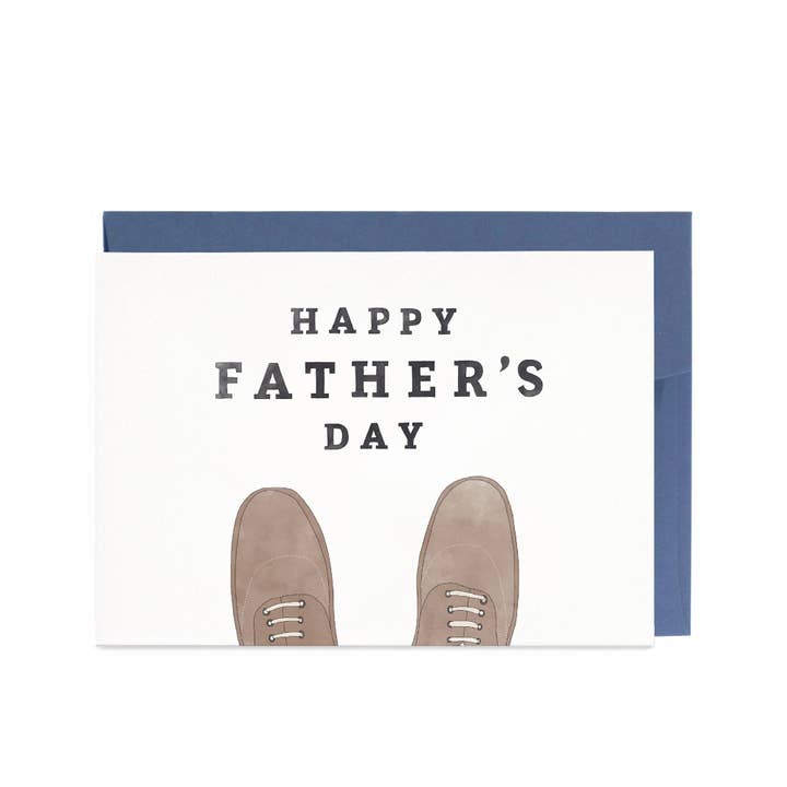 Father's Day Shoes Greeting Card for wholesale by In the Daylight