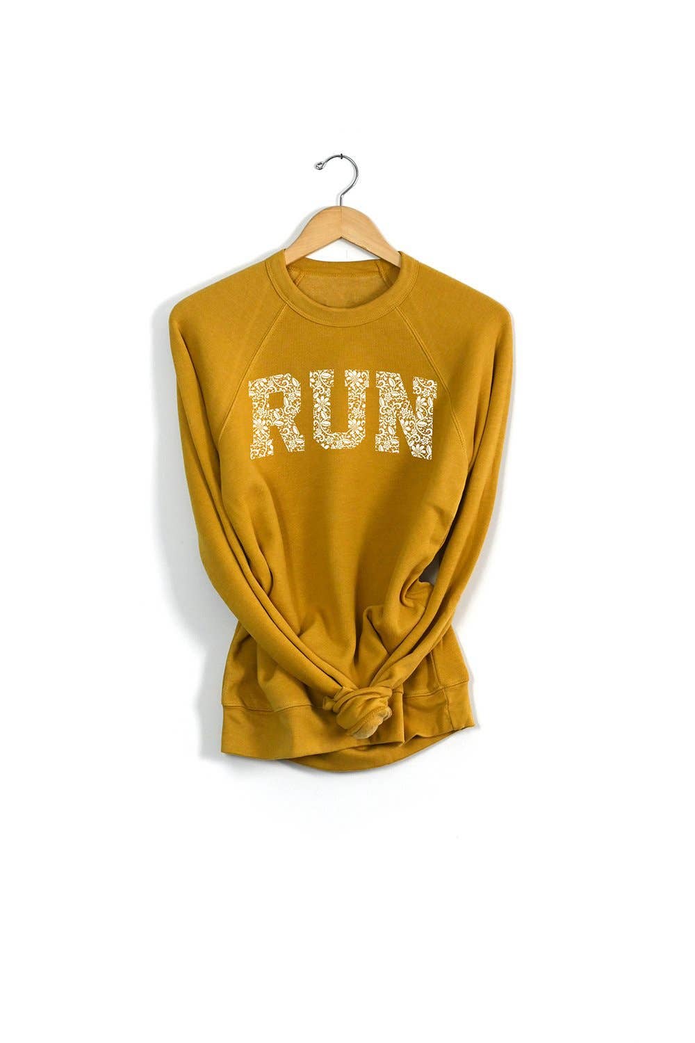 Sarah Marie Running Co - Wholesale Graphic Sweatshirt - Women's - RUN Lace Sweatshirt1