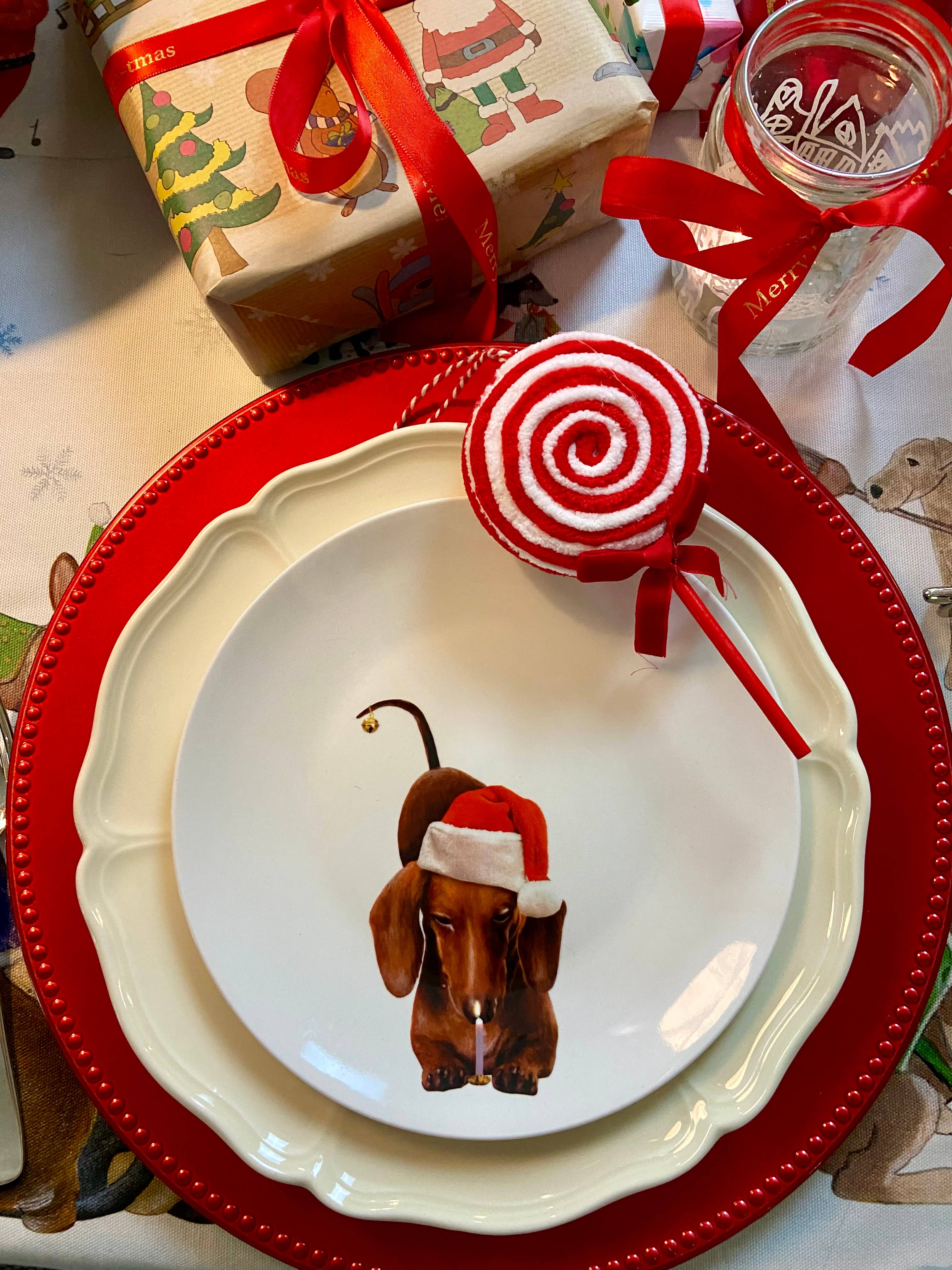 Bordy's – wholesale Tableware set – It's a wienerful Time - Set of 6 Breakfast Plates 14