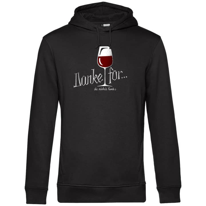 Tack för nästa runda - Unisex Hoodie Bio för wholesale av Südtiroler Stiebele