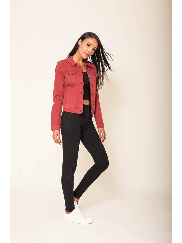 Nina Carter - Wholesale Jacket - Women's - Stretch fitted jacket Color J212A74