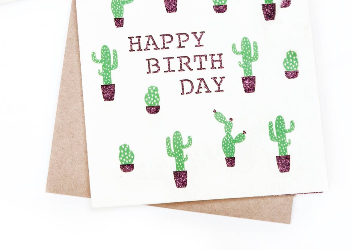 Gespänsterwald - Wholesale Birthday Card - Paper Deluxe Greeting Card “Happy Birthday to You” - Geschen1