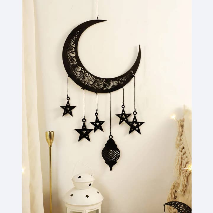 Wooden Hollow Moon and Star Lantern Wall-Assorted and other Purchase Wholesale star lantern. Free Returns & Net 60 Terms on Faire trending on Faire.