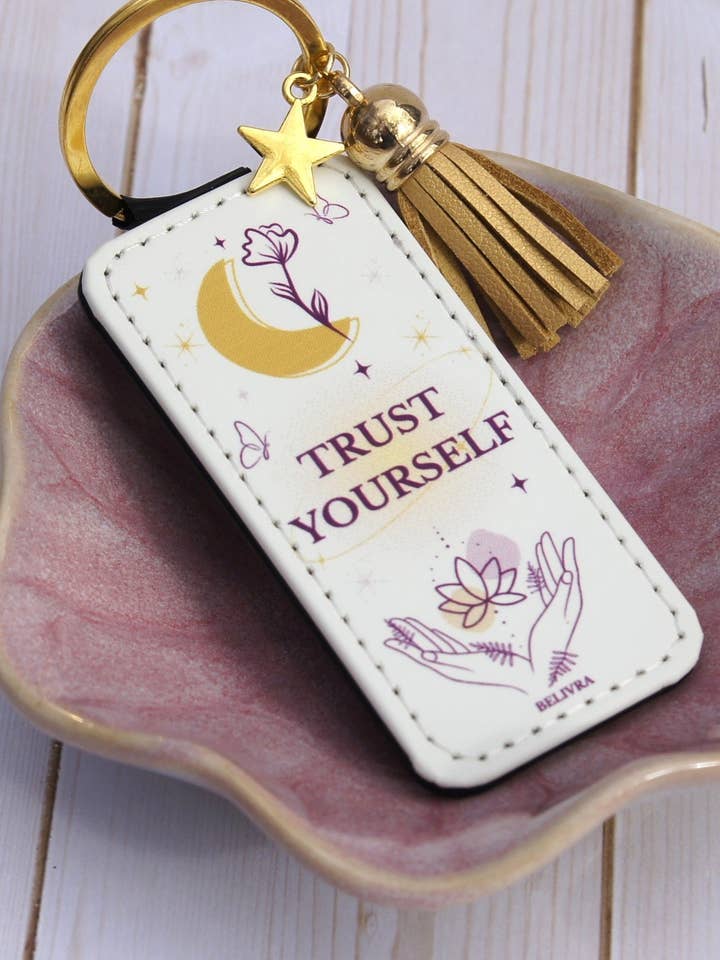 Keychain Trust Yourself Self Belief for wholesale by Belivra LLC