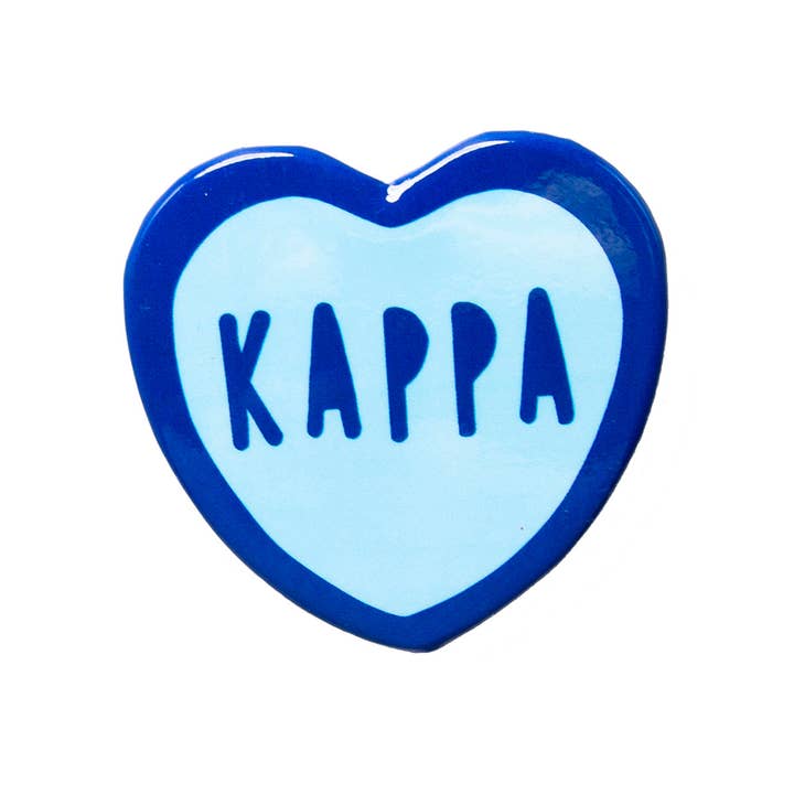 Over The Moon Greek - Wholesale Lapel Pin/Button - Sorority Sweet Heart Button18
