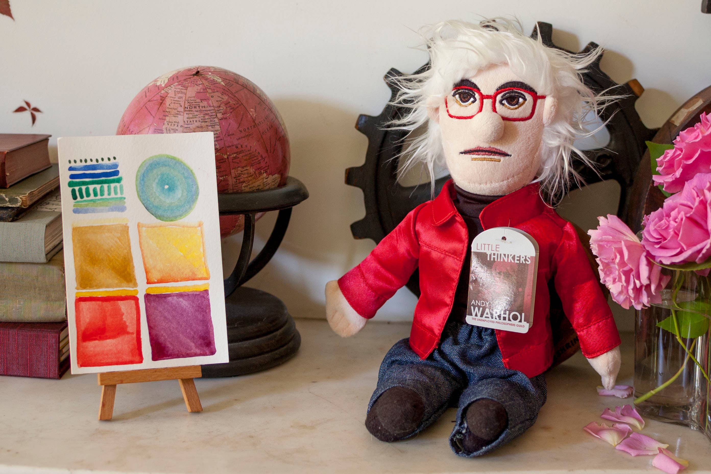 Unemployed Philosophers Guild - Wholesale Stuffed/Plush Toy - Kids & Baby - Warhol Little Thinker1