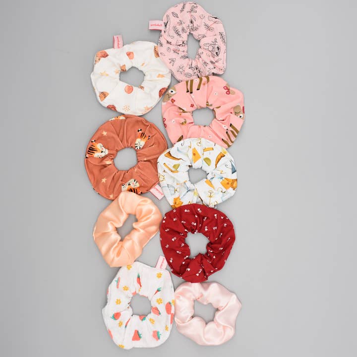 Scrunchie - 10 Stück gemischt für den Großhandel von pinkabell e.U.
