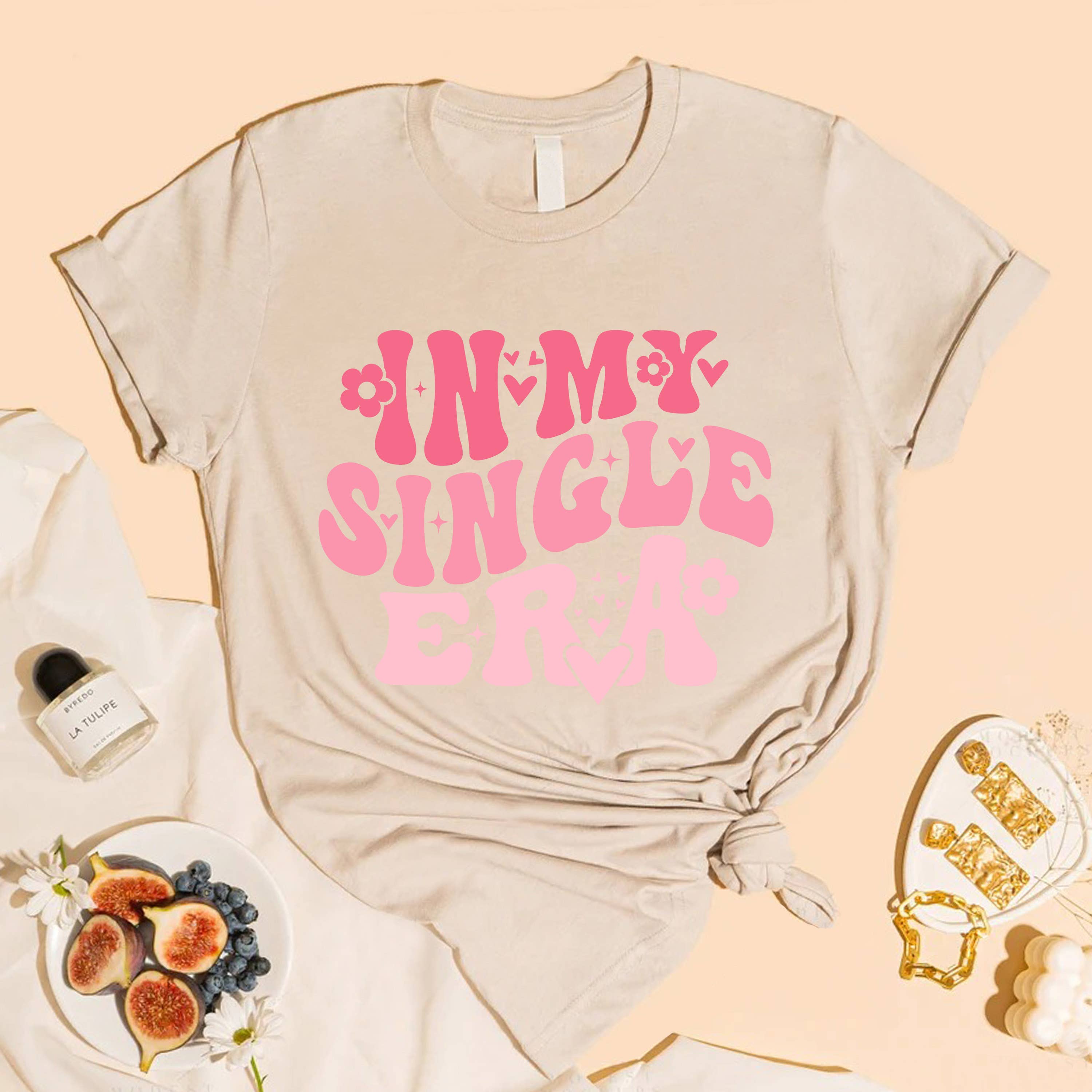 STARCHIS - Wholesale Screen Printed T-Shirt - Women's - Graphic t-shirt - In my single era5