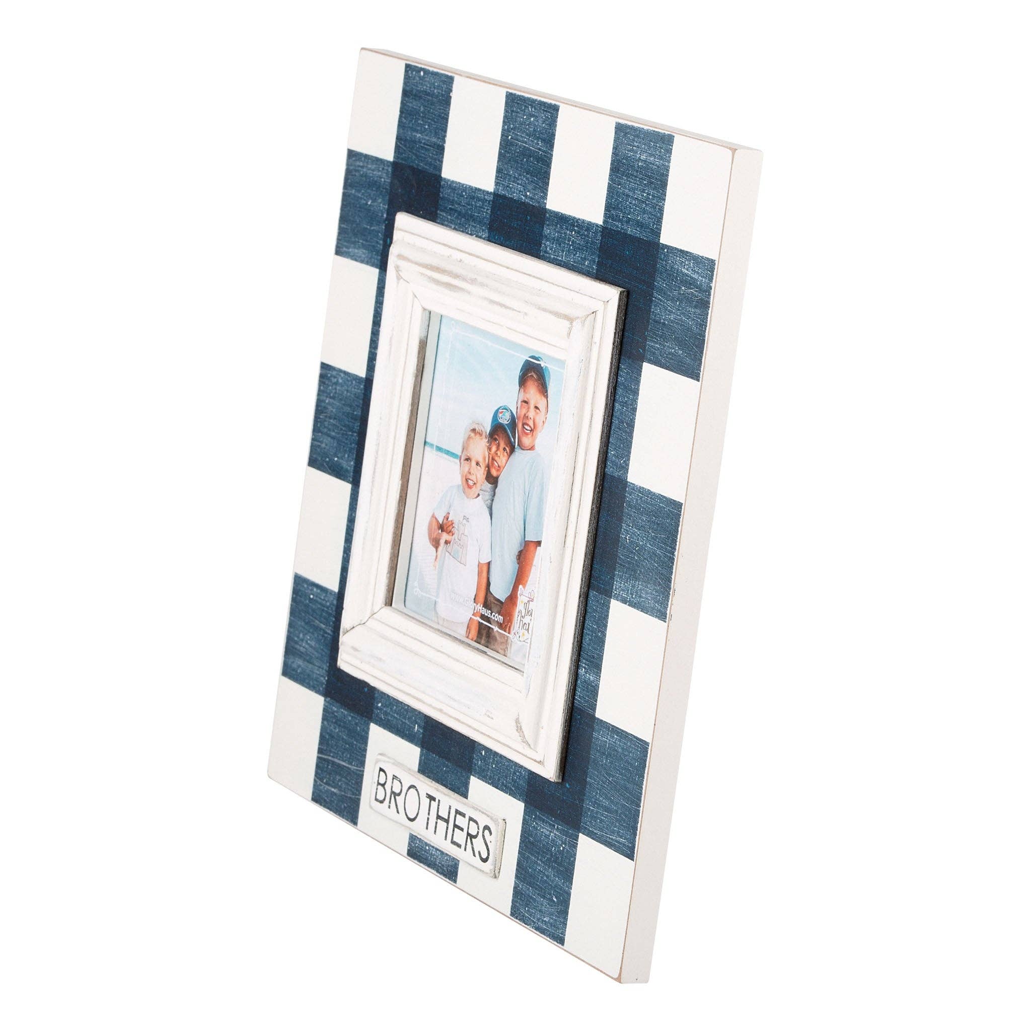 Glory Haus - Wholesale Picture Frame - Kids & Baby - Brothers Plaid Frame1