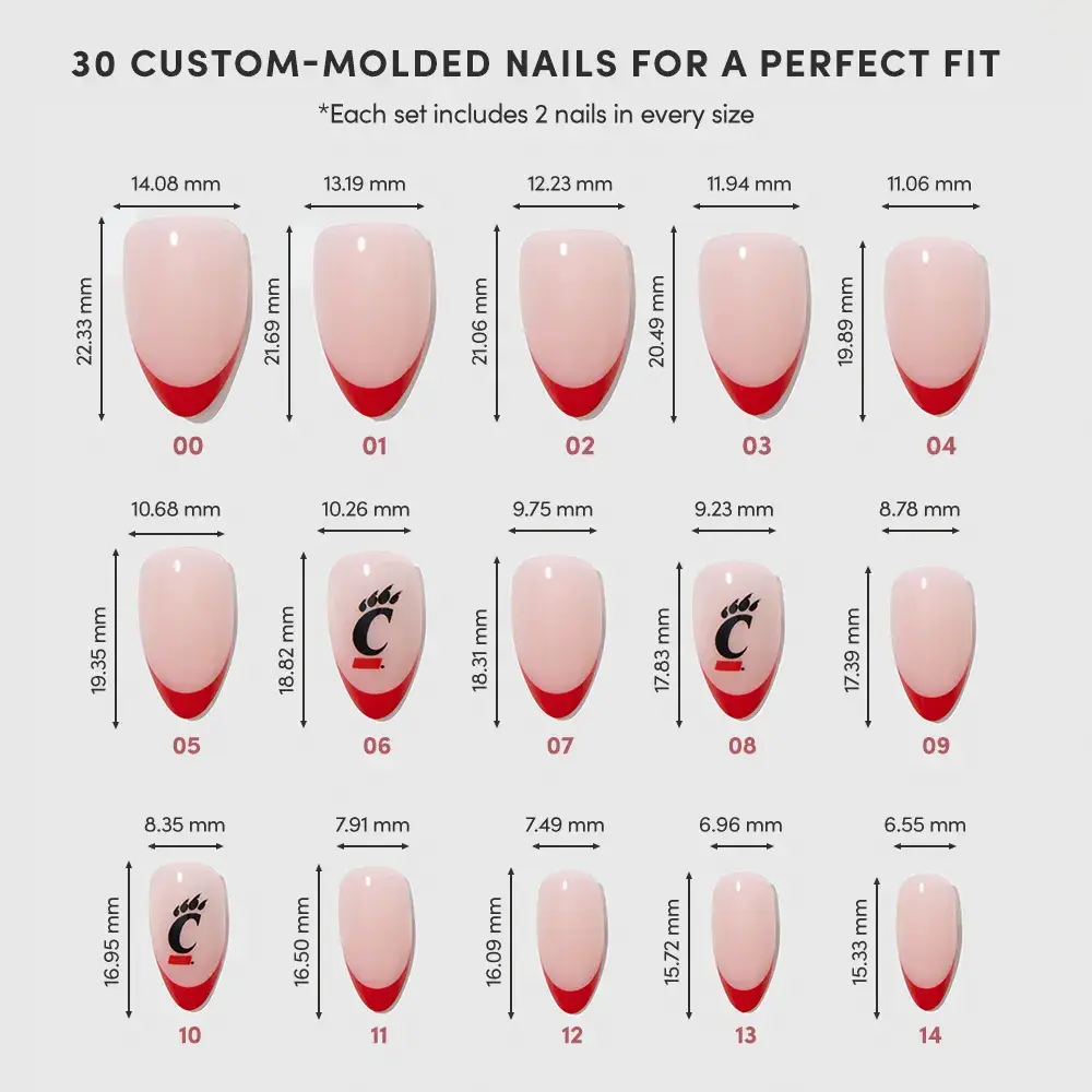 Glamnetic - Wholesale Press-On/Fake Nails - Glamnetic x Fanatics The Collegiate Press-On Nail Collection39