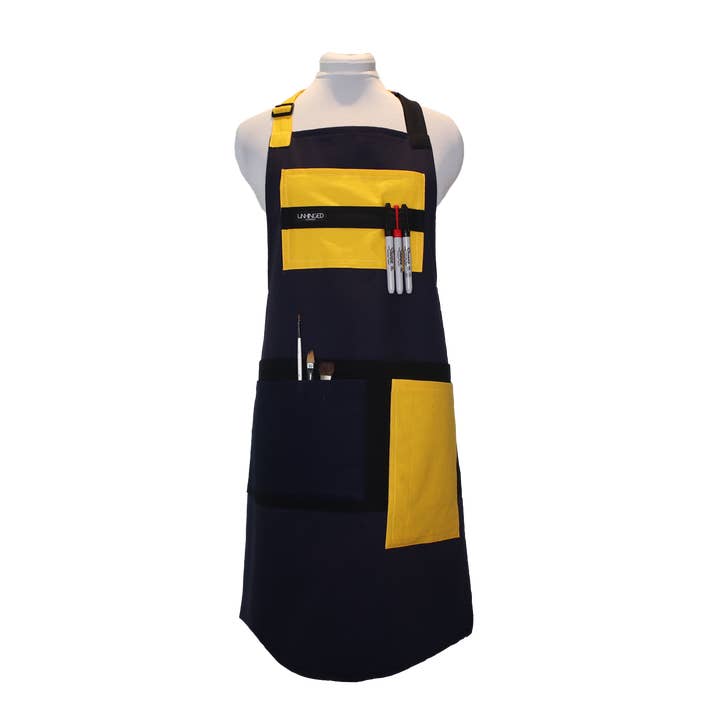 UHL Färgblock Design Förkläde (Unisex) för wholesale av Unhinged London
