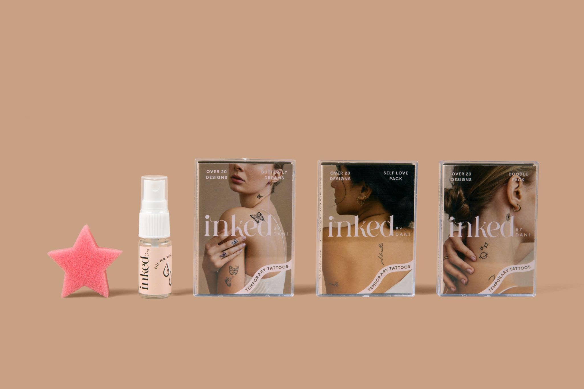 INKED by Dani - Wholesale Temporary Tattoo - Deluxe Temporary Tattoo Gift Set6