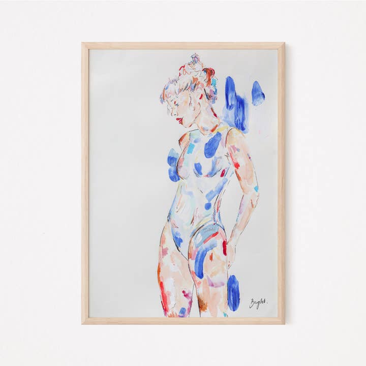 Danseur - Estampe pour la vente par Holly Bright Art