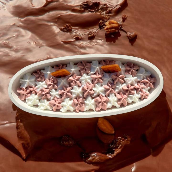 Naturaldreams8 - Vendita all'ingrosso Candela in vasetto - Candela Atenea al Cioccolato Svizzero in contenitore in ceramica artigianale1