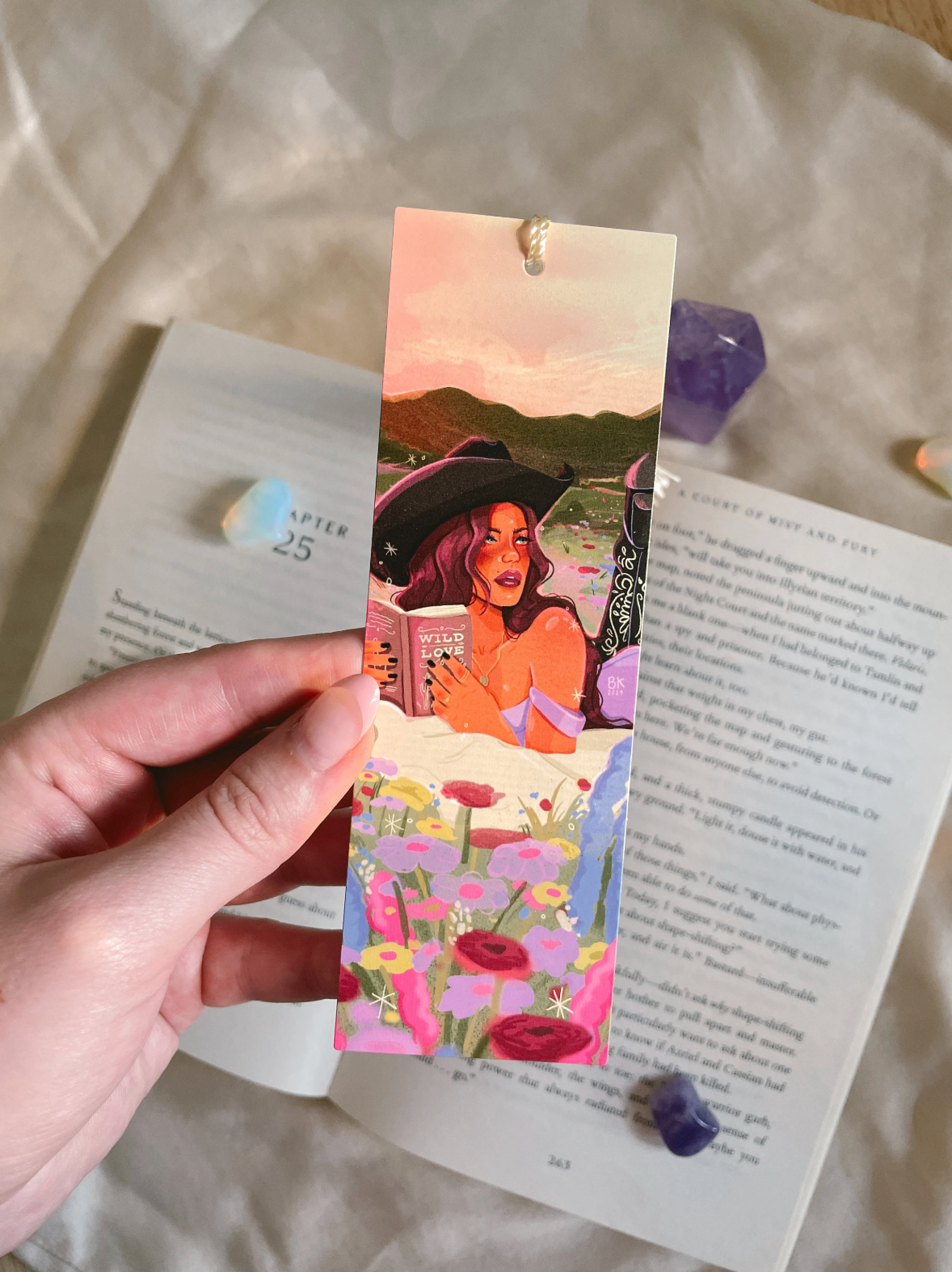 Brittany Keller Art - Wholesale Bookmark - Wild Love Bookmark 0