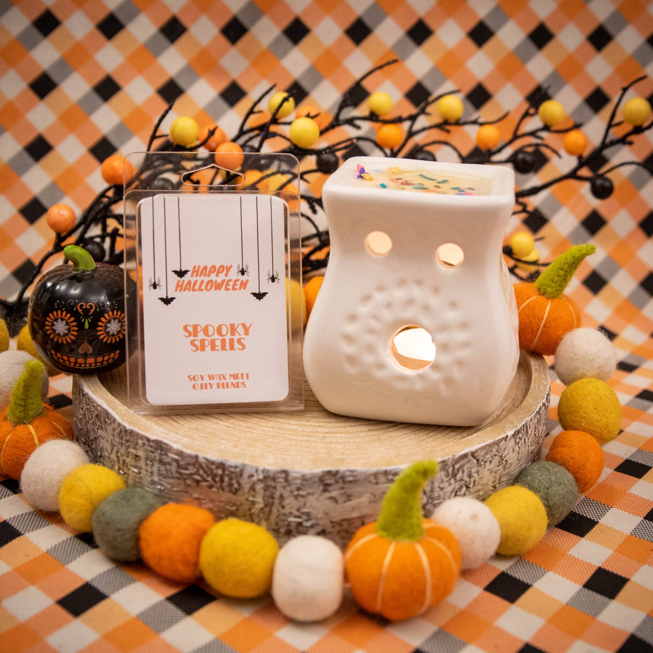 Oily Blends - Wholesale Wax Melt - Halloween 3 oz Wax Melts - Hand Poured Soy Wax Gifts2
