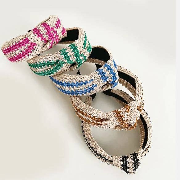 Ric Rac Crochet Headband for wholesale by Thomas and Lee Company