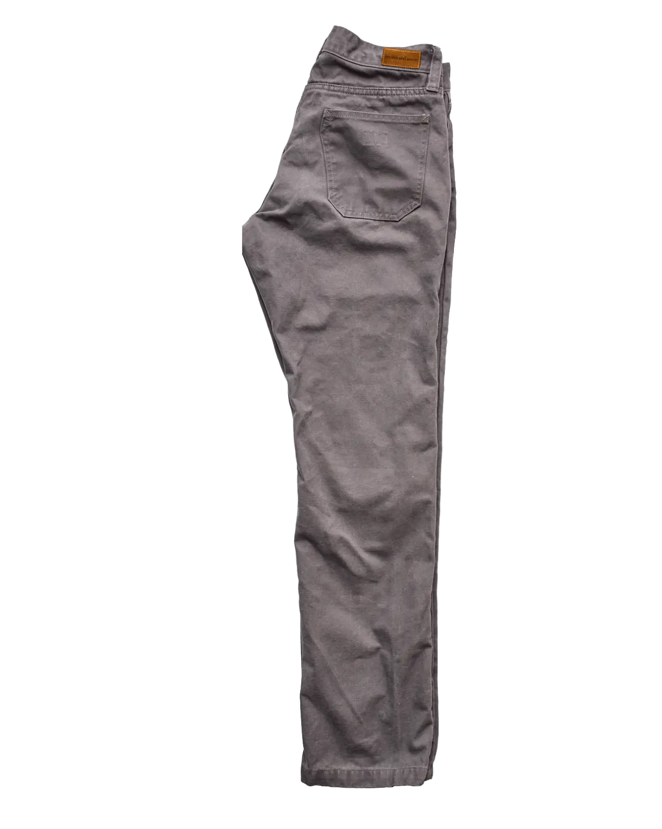 Grown and Sewn - Wholesale Pants - Men's - Foundation Mid Weight Canvas Pant - Grey1