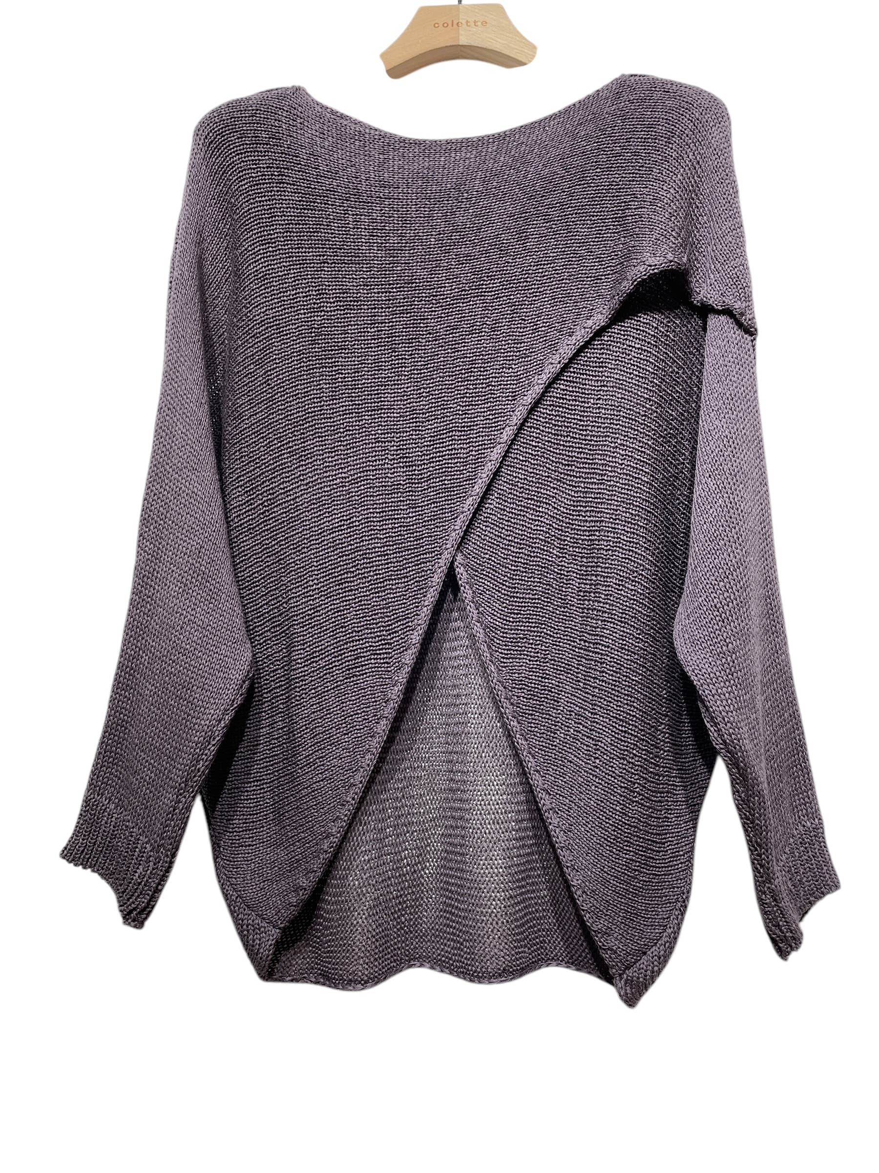 LINEN & COTTON HOUSE – wholesale Stickad topp - Dam – 6461 100 % bomull, one size, US 12-16, UK 8-12, EU 40-442