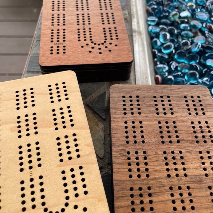 Bees Boards - Vente Jeux de société - Planche à cribbage de voyage pliable4