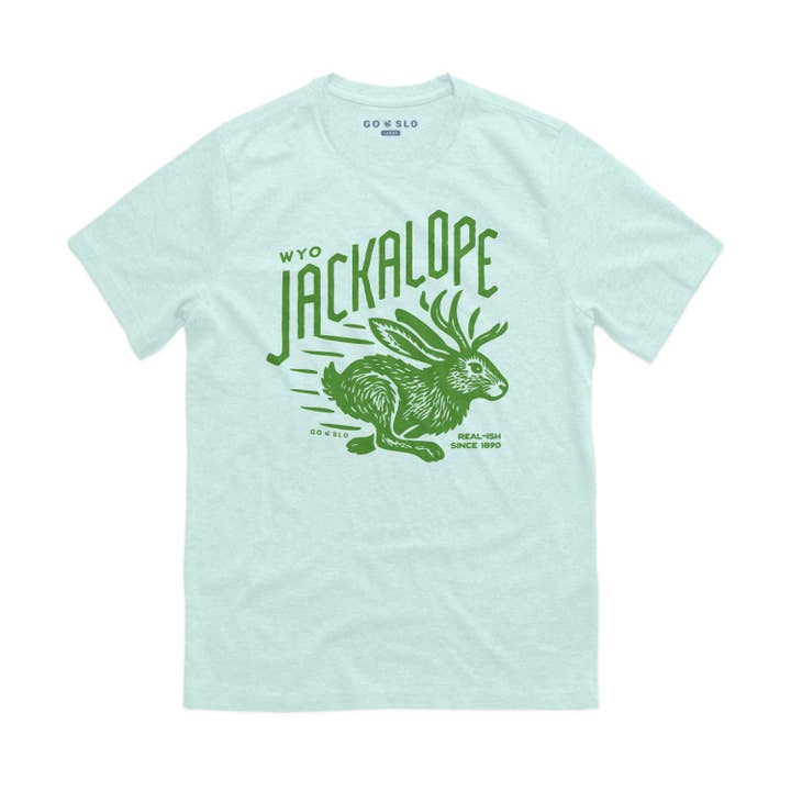 Local Myth Jackalope Tee for wholesale by Go Slo