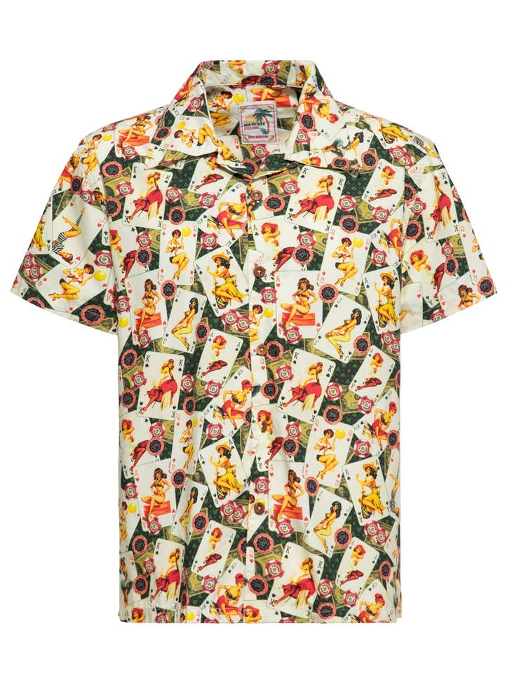 Hawaiihemd «Vegas Vibes» für den Großhandel von KING KEROSIN