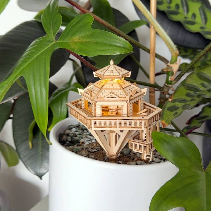 Tiny Treehouses - Wholesale DIY Craft Kit - Woodland Outpost9