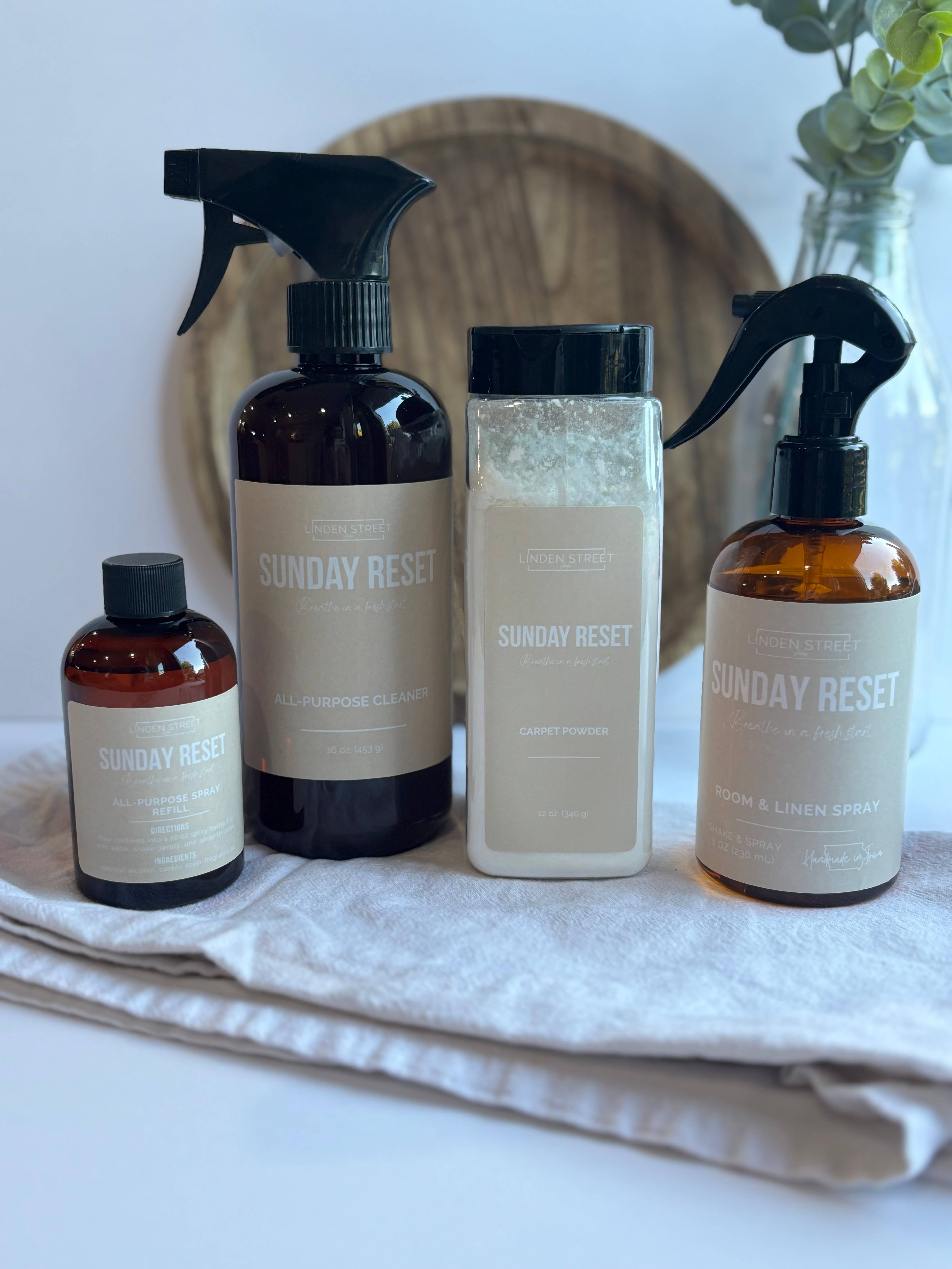 Linden Street Studio - Wholesale Room & Linen Spray - Sunday Reset Carpet Powder - Home & Gifts2