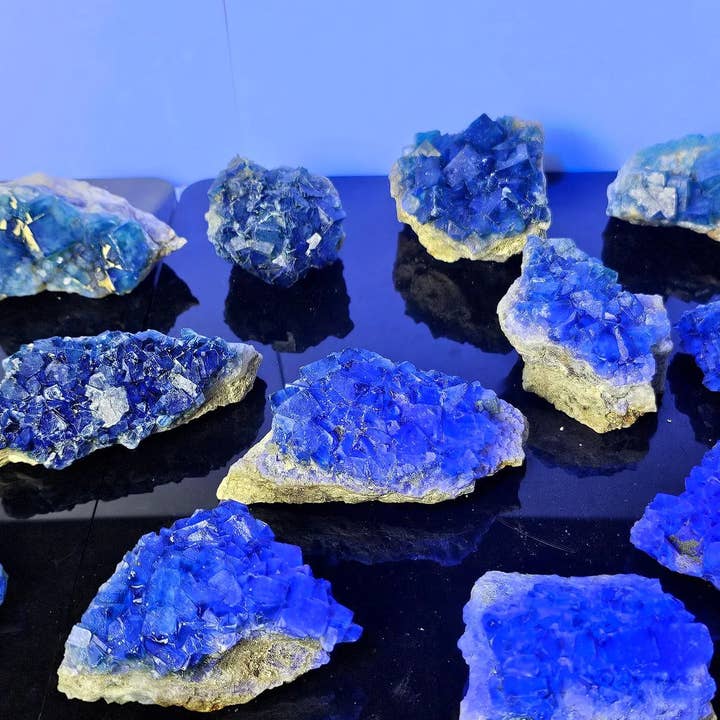 Distinction Crystals - Wholesale Spiritual Stone/Crystal - Madagascan Fluorite Crystals Cluster