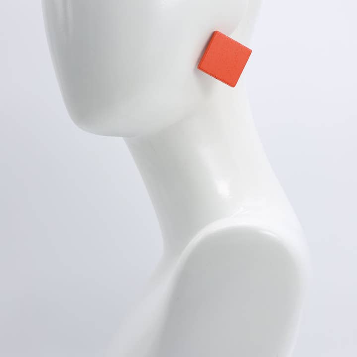 Jianhui London – Engroshandel Clip-on-øreringe – Clip-on firkantede øreringe - Large1