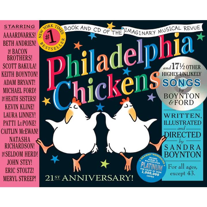 Philadelphia Chickens by Sandra Boynton for wholesale by Simon & Schuster