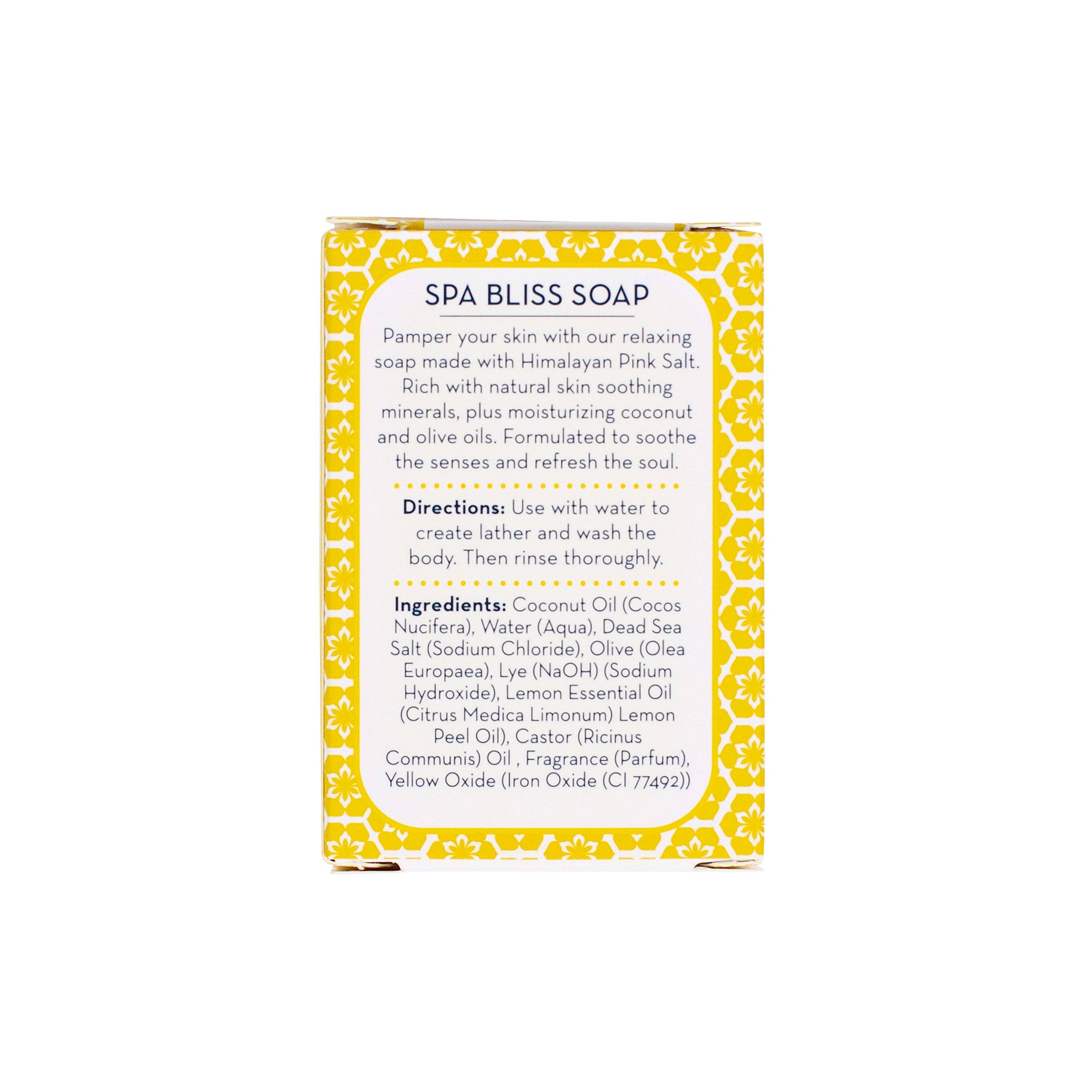 Naples Soap Company | Clean Beauty, Natural Bath & Body - Wholesale Bar Soap - Capri Lemon Sea Salt Spa Soap – Lemon Zest & Sea Breeze5