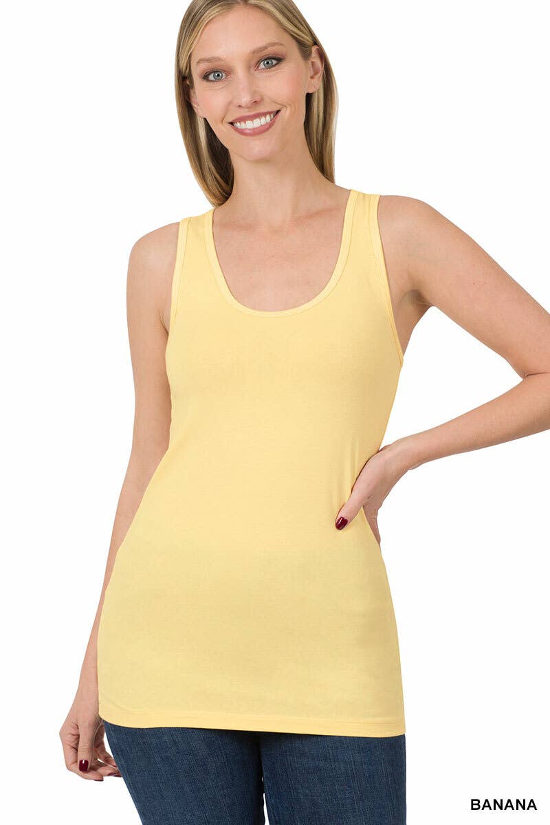 42POPS - Wholesale Tank Top - Women's - `.Cotton Jersey Basic Tank14