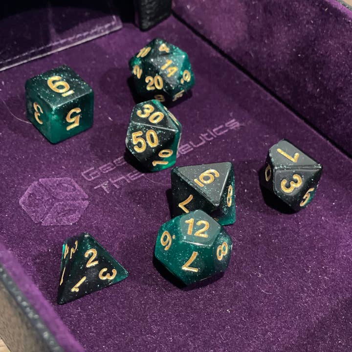 Geek Therapeutics - Wholesale Dice - Swiftmend Dungeon Master Dice Set (Includes Bag)0